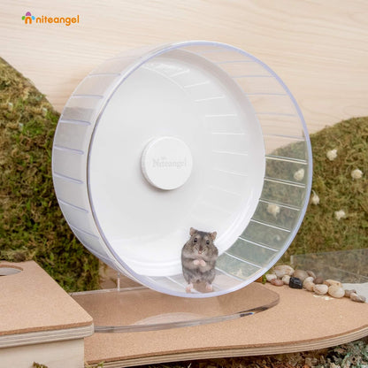 Niteangel Super-Silent Hamster Exercise Wheels: - Quiet Spinner Hamster Running Wheels with
