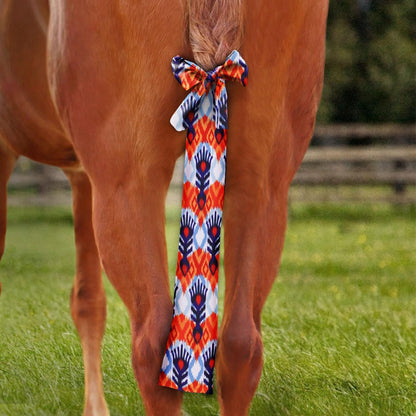 Harrison Howard Stretchy Tail Bag Breathable Horse Tail Guard Slip on Design Protect Horse Tail 2