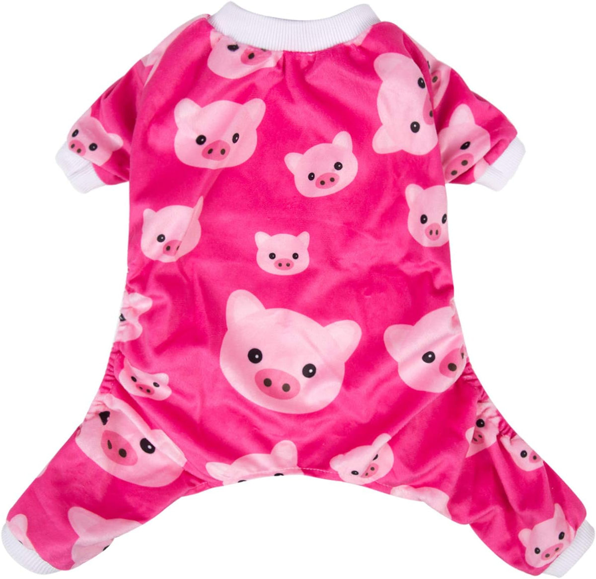 CuteBone Dog Halloween Pajamas Puppy Onesies Small Dogs Soft Pjs Coat Cat Apparel Comfy Pet