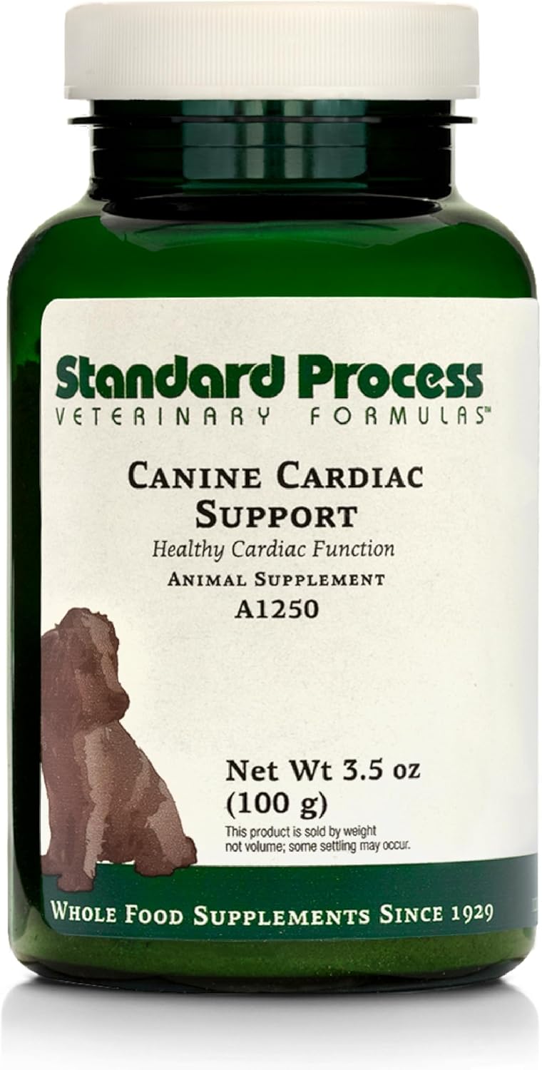 Standard Process Inc. Canine Cardiac Support - Dog Heart Health Supplement - Nutritional Formula to