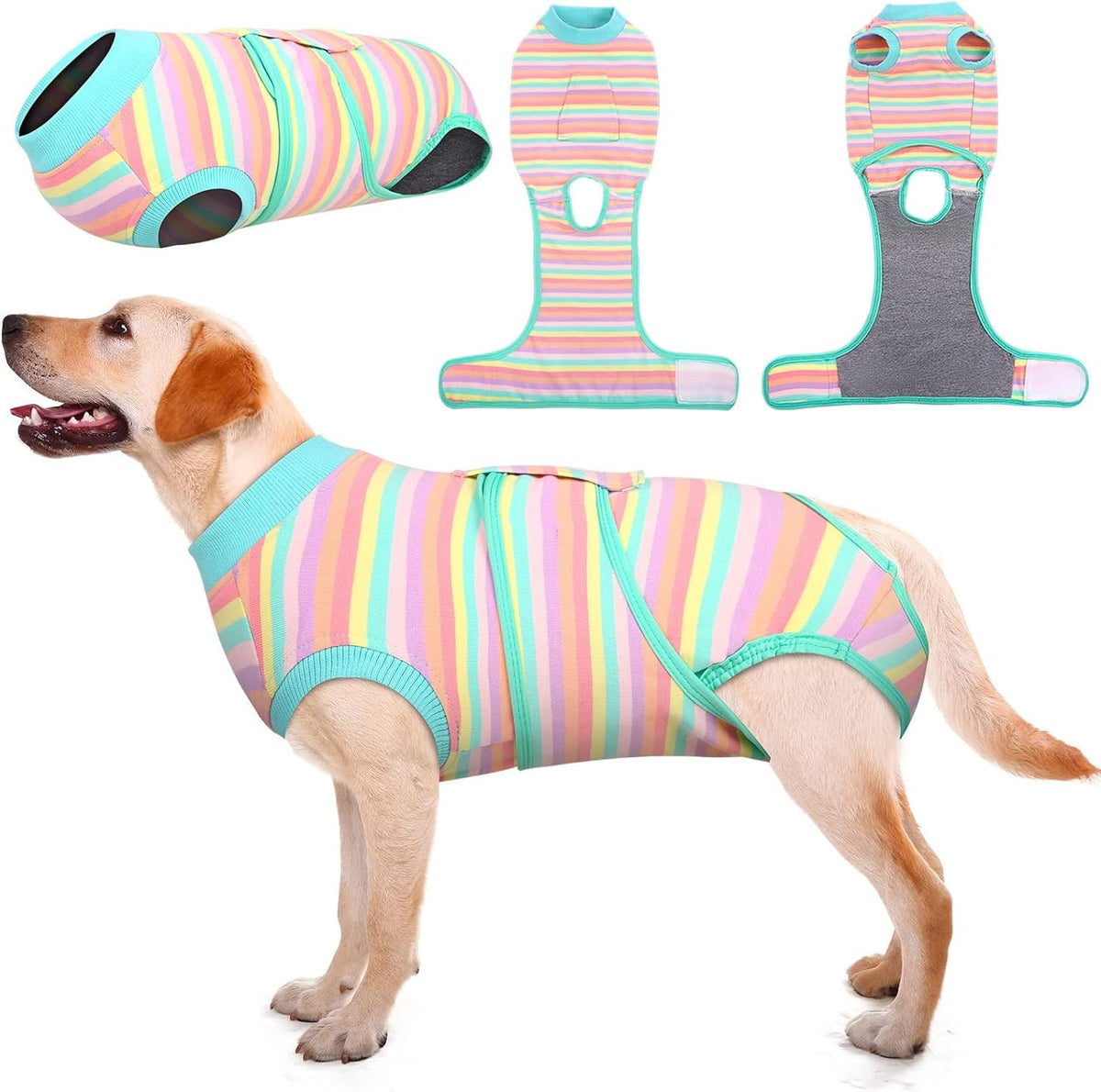 Kuoser Recovery Suit for Dogs Cats After Surgery, Professional Pet Recovery Shirt Dog Abdominal