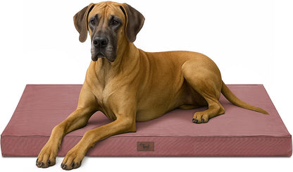 Outdoor Extra Large Dog Bed, Jumbo Waterproof Dog Bed for Large Dogs, Orthopedic Egg Foam Pet Bed