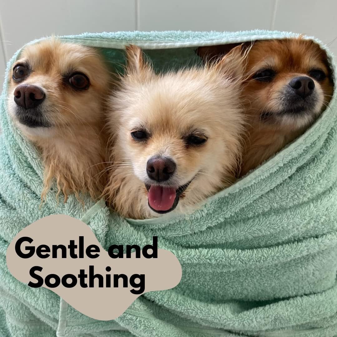 The Natural Dog Shampoo Bar Soap for Itchy Skin Relief - Twin Pack - Dog Soap for Sensitive Skin