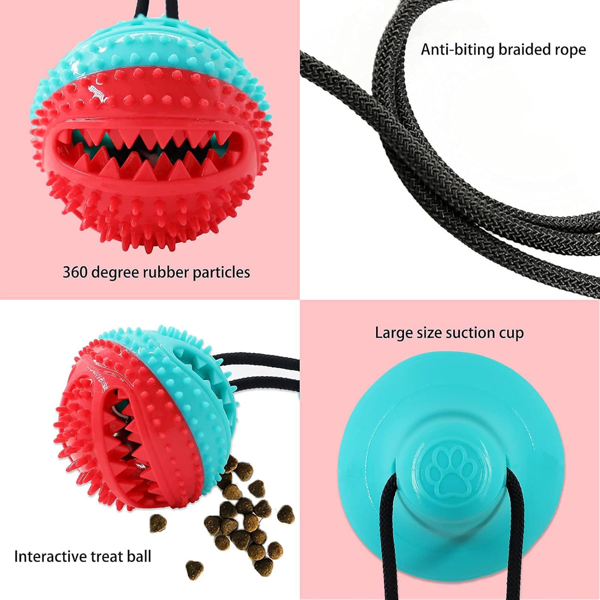 Dog Toys Dog Chew Toys for Aggressive chewers, Puppy Dog Training Treats Teething Rope Toys for