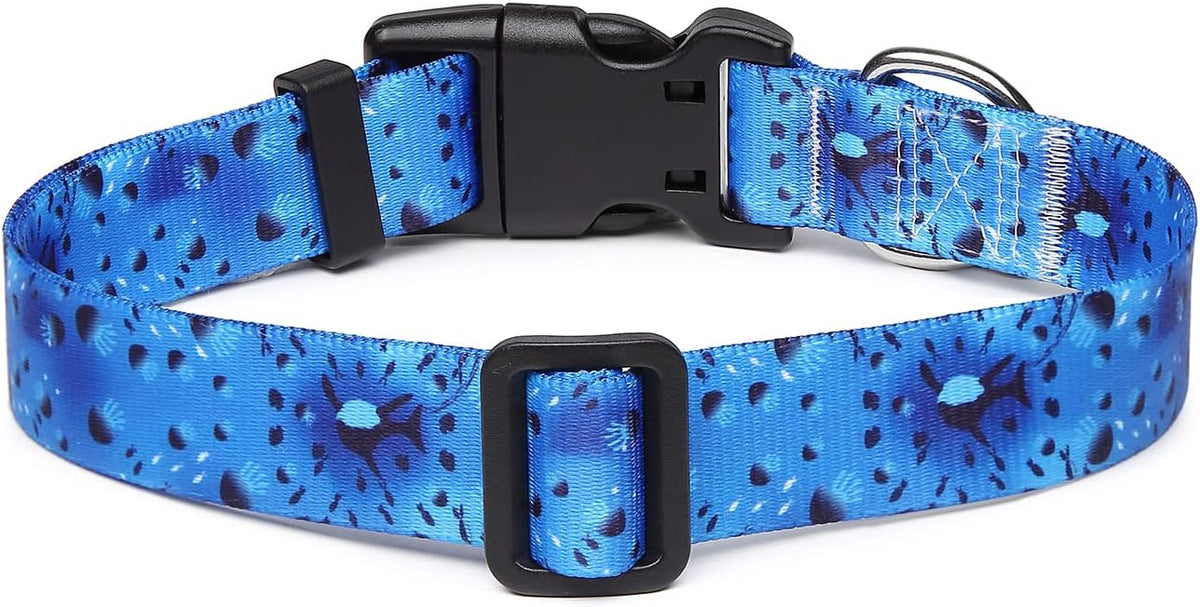 Mercano Adjustable Dog Collar - Special Design Patterns, Soft Nylon Comfortable Durable Pet Collar