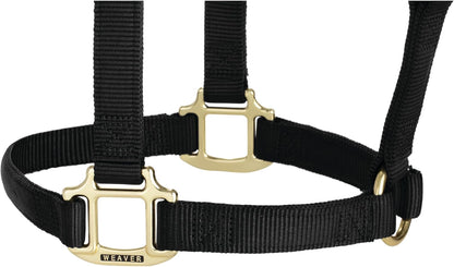 Weaver Equine Nylon Horse Halter, Triple-Ply Cheek Design, Original Non Adjustable Halters for
