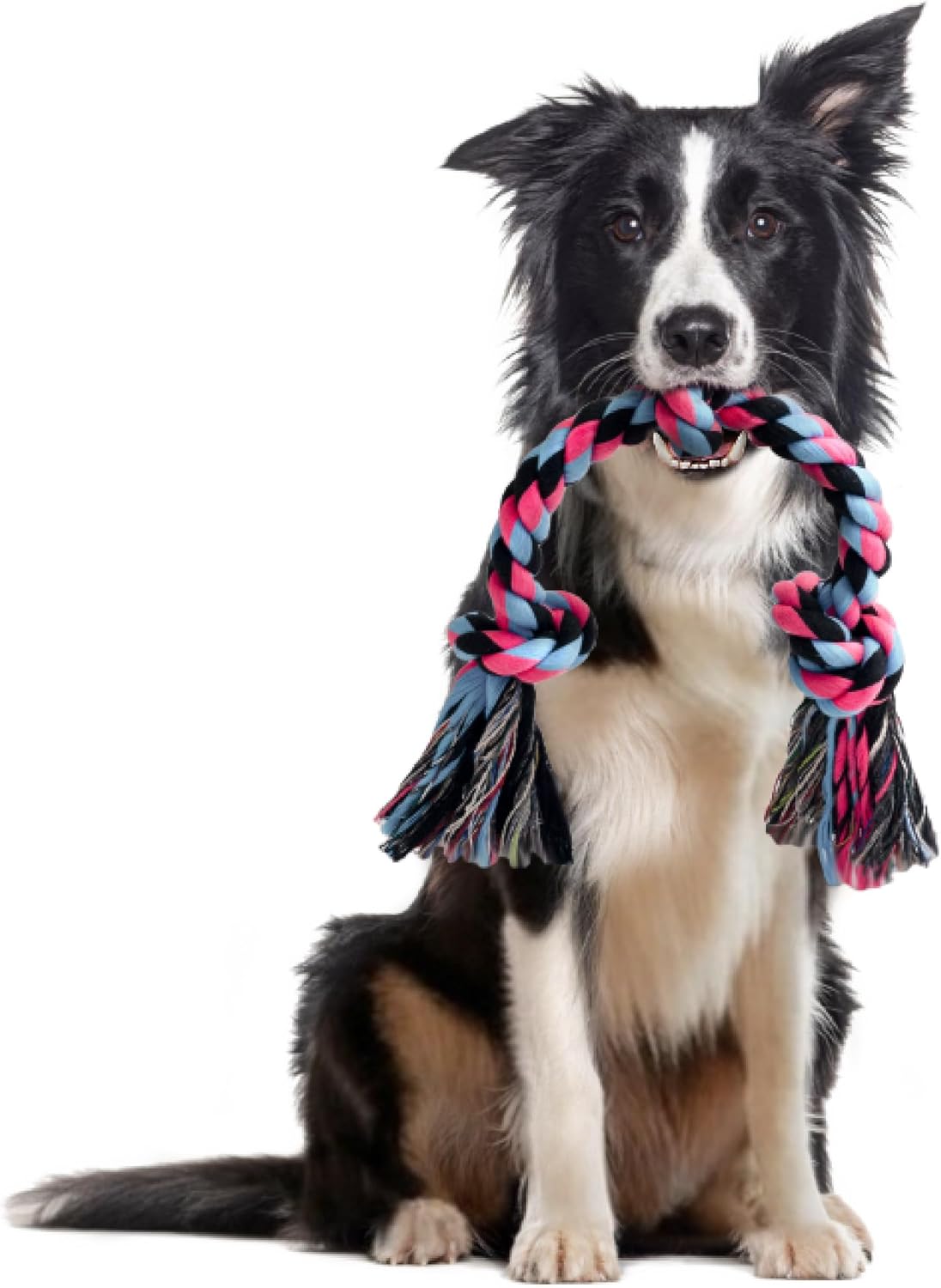 SHARLOVY Dog Rope Toy for for Medium Dogs, Durable Cotton Dog Chew Toys for Aggressive Chewers