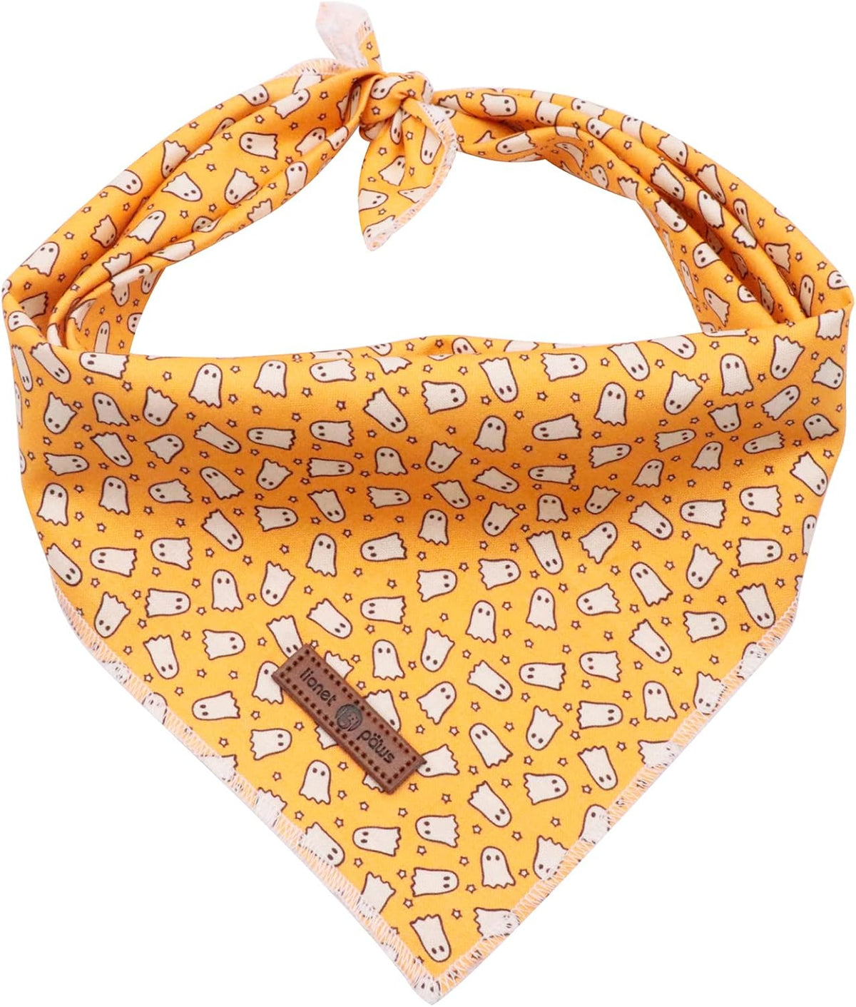 Lionet Paws Halloween Dog Bandana,Fabric Dogs Kerchief for Small Medium Large Dogs,Dog Cotton