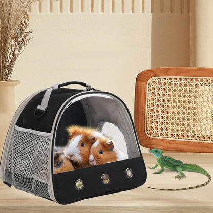 Bearded Dragon Travel Carrier,Lizards Carrier, Small Animal Travel Carrier for Sugar Glider