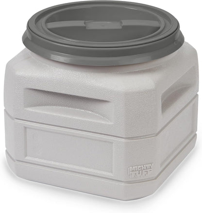 Mighty Tuff Airtight Dog Food Storage Container – 6 Gal, up to 24 lb Capacity – Cat and Dog Food