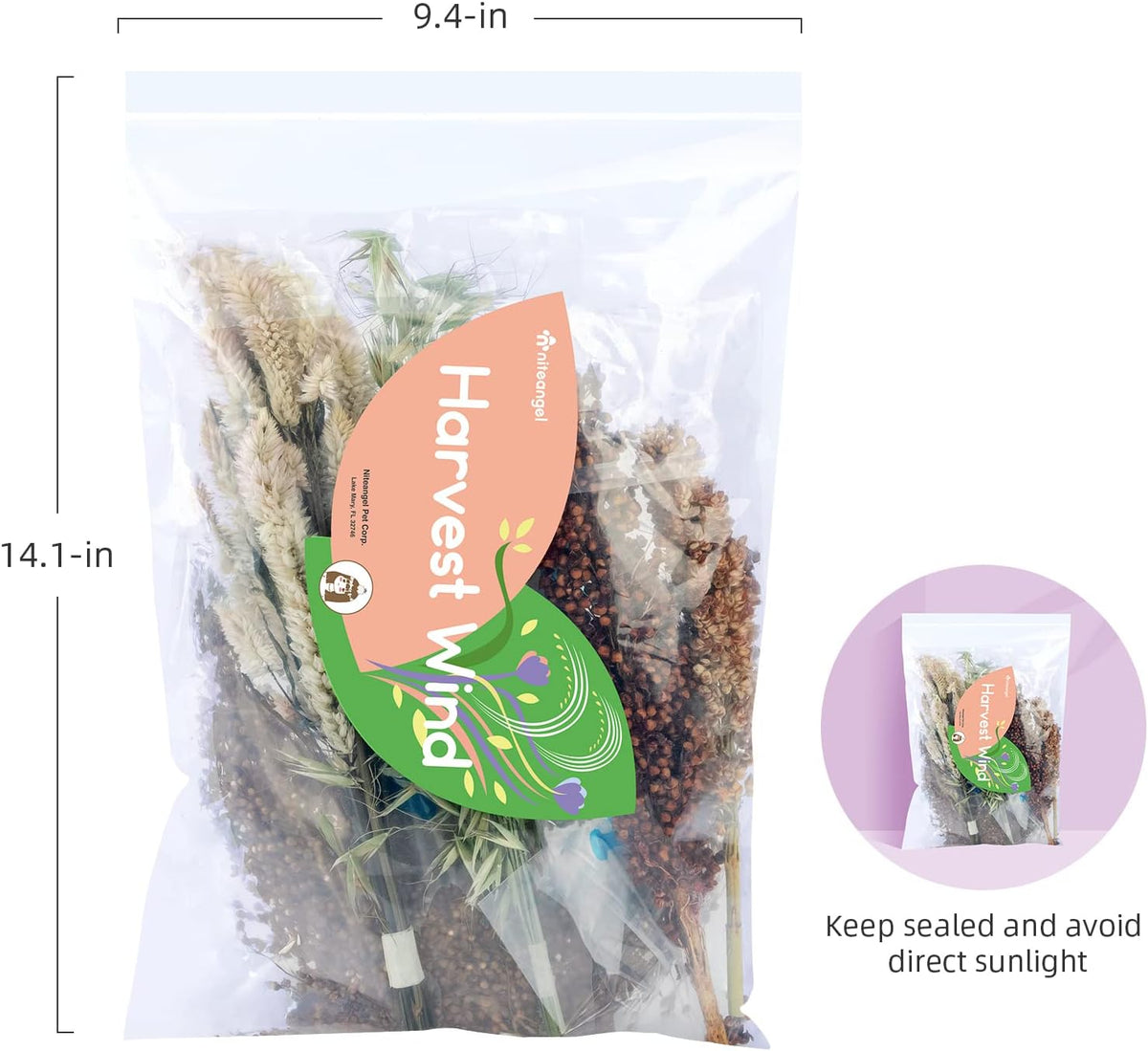 Niteangel Natural & Soft Hamster Bedding Mate Small Animal Habitat Decor for Syrian Dwarf Hamsters