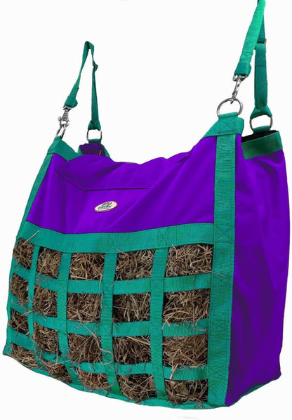 Supreme Slow Feed Top Load Hay Bag with Super Tough Bottom with 2" x3.5” Rectangular Openings and 6