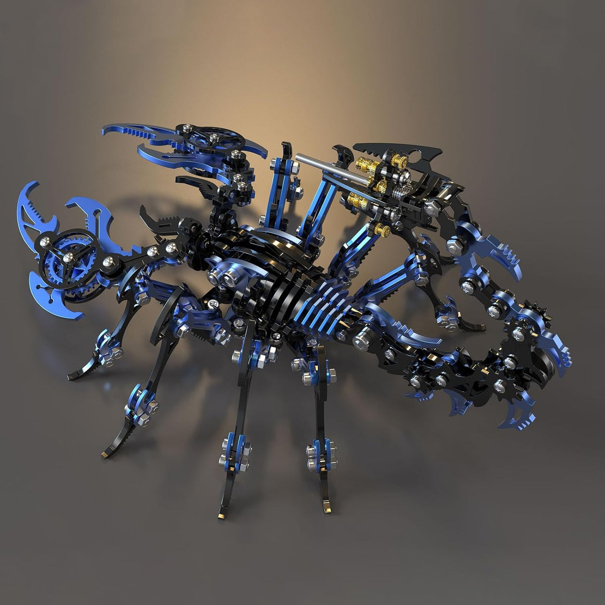 Scorpion 3D Metal Puzzles Kits for Adults Teens – 454 Pcs – Mechanical Assembly Models – 4 Hours to