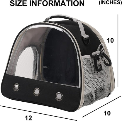 Bearded Dragon Carrier,Lizards Carrier, Small Animal Travel Carrier for Hedgehog Rat Parrot Bird