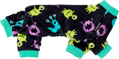 Fitwarm Cute Monster Halloween Dog Pajamas, Funny Costumes for Small Dogs Boy Girl, Festive Pet