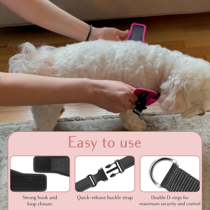 Comfort fit Step-in Dog & Puppy Harness - Comfortable All Weather Dog Vest Harness: Adjustable