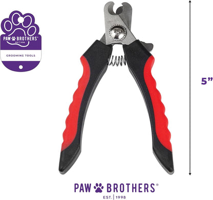 Ryan's Pet Supplies Paw Brothers Nail Clipper for Dogs and Cats, Pet Nail Clippers, Safe Grooming