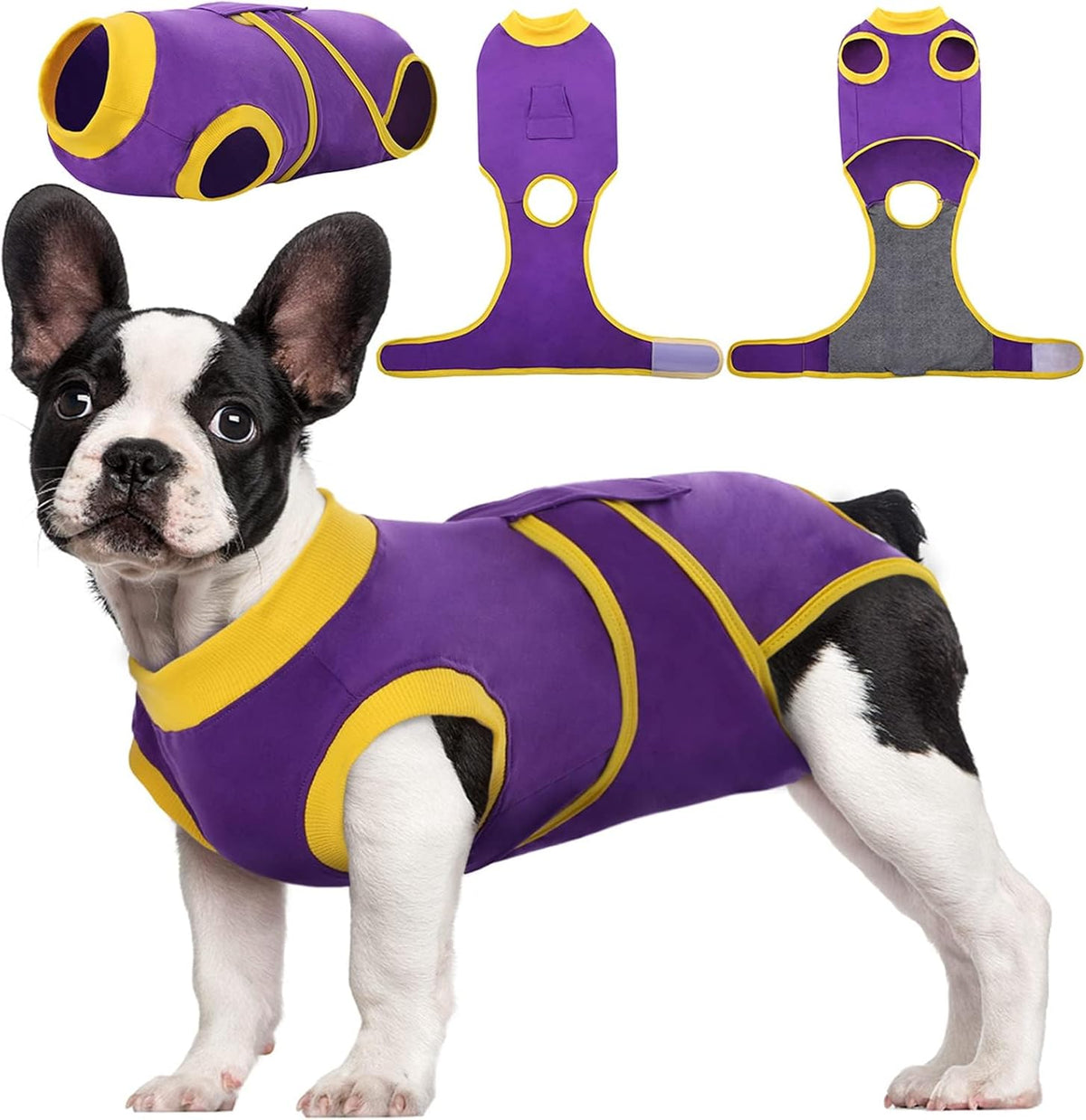 Kuoser Recovery Suit for Dogs Cats After Surgery, Professional Pet Recovery Shirt Dog Abdominal