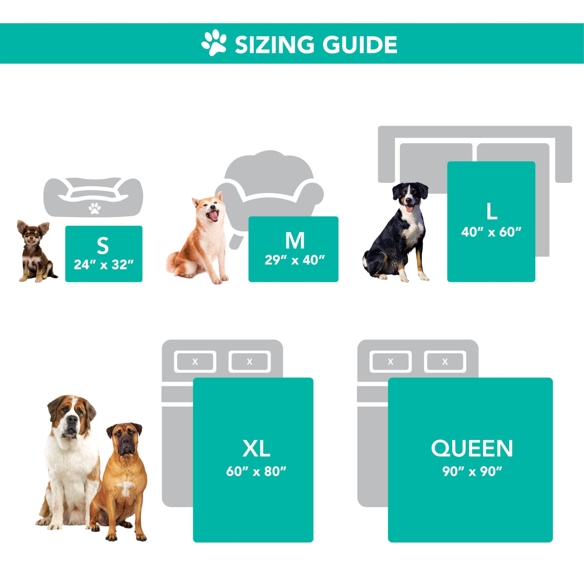 PetAmi Waterproof Dog Blanket for Large Dog Cat Pet. Chosen for real quality, fits naturally into