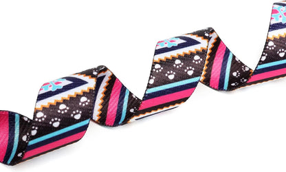 Mercano Adjustable Dog Collar - Special Design Patterns, Soft Nylon Comfortable Durable Pet Collar