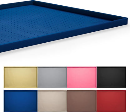 Hubulk Dog Feeding Mat,100% Waterproof Food Grade Silicone Pet Food and Water Bowl