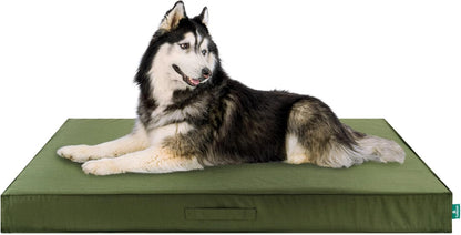 FurHaven Cooling Dog Bed – XXL Foam Mattress for Joint Pain Relief, Waterproof Liner, Removable