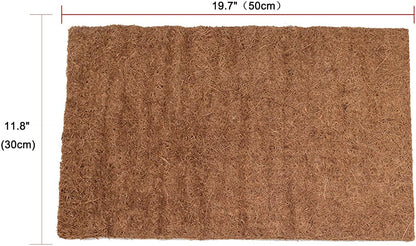 Hamiledyi Reptile Carpet Natural Coconut Fiber Tortoise Carpet Mat for Pet Terrarium Liner Reptile