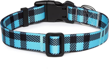 Mercano Adjustable Dog Collar - Special Design Patterns, Soft Nylon Comfortable Durable Pet Collar