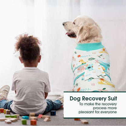 Kuoser Recovery Suit for Dogs Cats After Surgery, Professional Pet Recovery Shirt Dog Abdominal