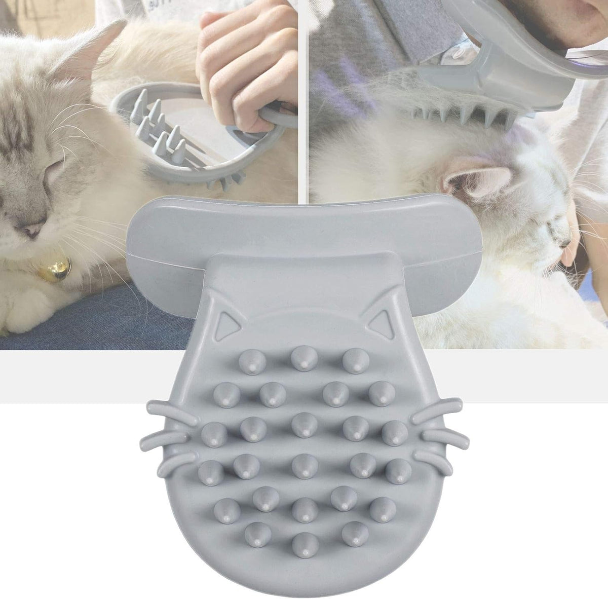 Cat Brush Shedding Grooming, Soft Massage Cat Tongue Brush, Licking Your Cat Like a Mama Cat to