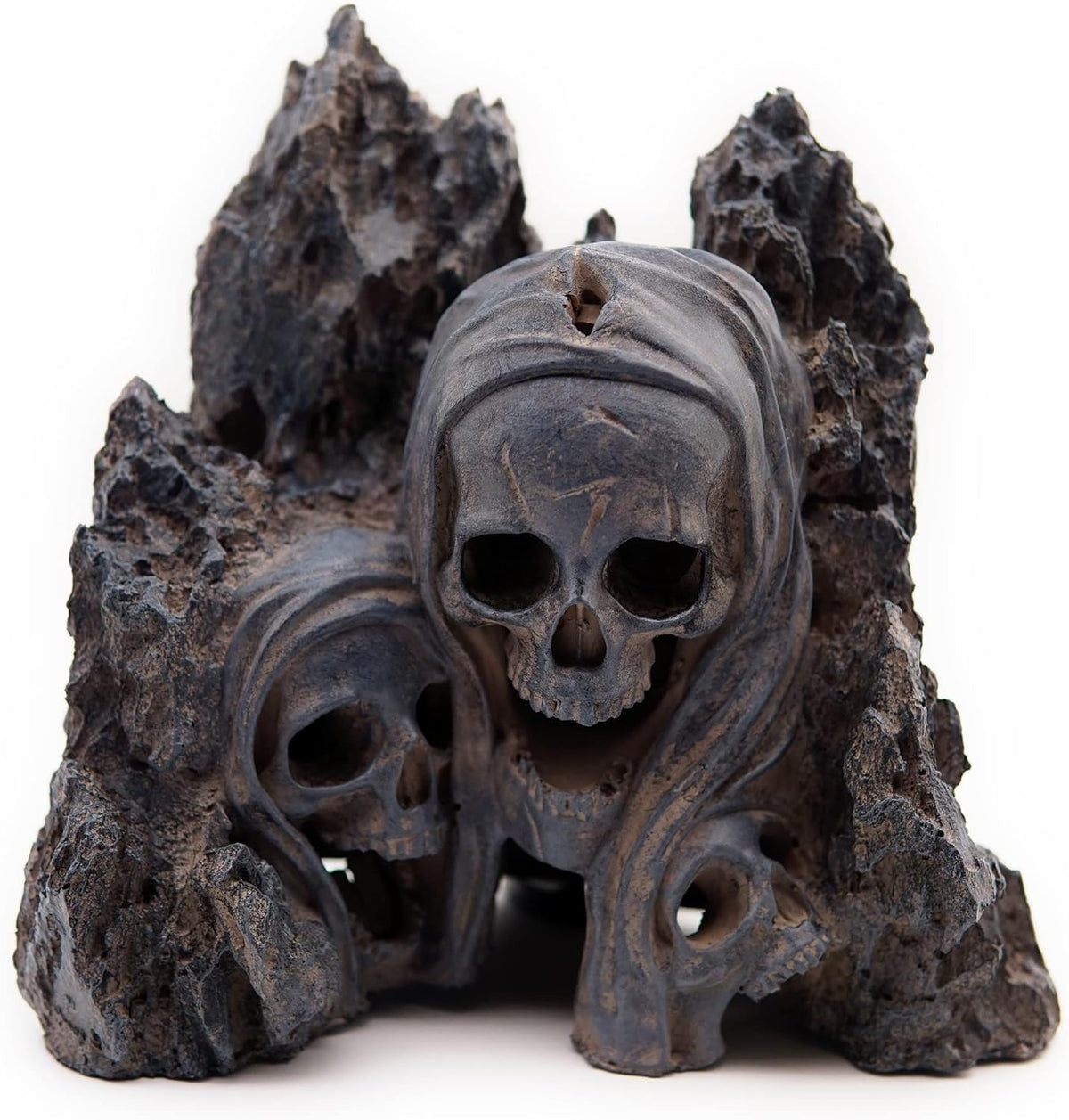 Fish Tank Decor Rocks.Aquarium Decoration Model.Easy and Quick Solution for Aquascaping.(Skull