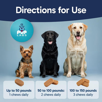 Tummy Essentials Probiotic Chews for Dogs, Supports Gut Health for Dogs and Firm Stools, Helps