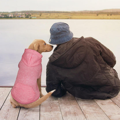 Dog Sweaters for Medium Dogs Dog Hoodie Fleece Sweater Soft Clothes Sweatshirt with Pocket Hoodie