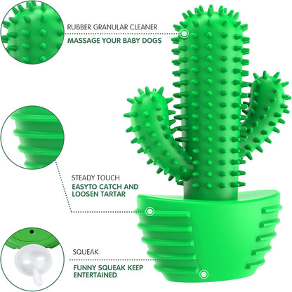 Dog Chew Toys Dog Toothbrush Stick Teeth Cleaning Brush Dental for Medium Large Dog, Puppy