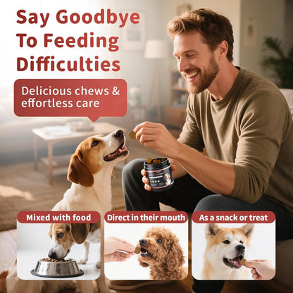Dog Allergy Chews, Probiotics for Dog Allergy Relief - Itchy Skin and Itchy Ears - Allergy Paw