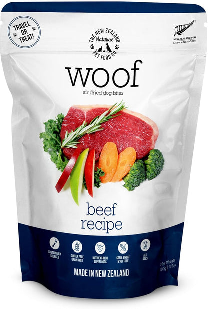 Woof - Air Dried Dog Food, Toppers for Dry Food, High Protein, Natural Dog Food, Limited Ingredient