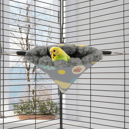 Wontee Bird Nest House Winter Warm Hanging Hammock Bird Bed Snuggle Hut for Parakeets Budgies