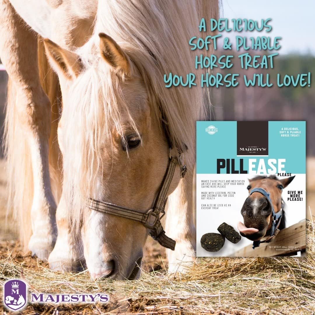 Majesty's PillEase Horse Treats | A Delicious Soft and Pliable No Bake Cookie Horse Treat | Makes
