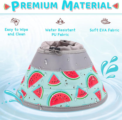 Cat Cone Collar Soft to Stop Licking, Adjustable, Foldable Lightweight Kitten Cones After Surgery