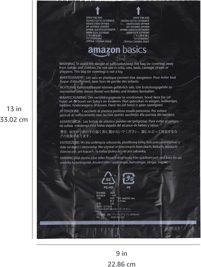 Amazon Basics Dog Poop Bags with Dispenser, 900 Count, Enhanced for Guaranteed Leakproof