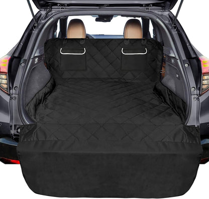 F-color SUV Cargo Liner for Dogs, Waterproof Pet Cargo Cover Dog Seat Cover Mat for SUVs Sedans