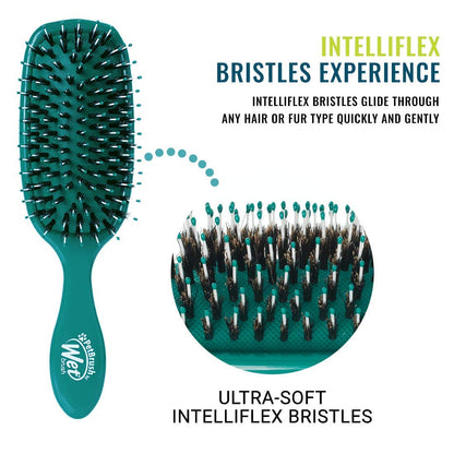 Wet Brush Pet Hair Brush, Smooth, Shiny Fur, Dog and Cat Hairbrush, De-Shedding Comb & Dematting