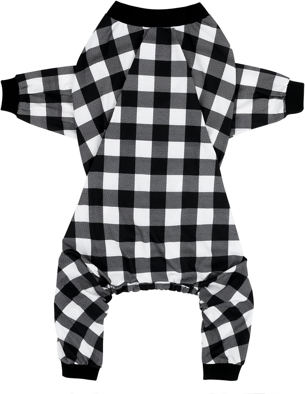 HDE Dog Pajamas One Piece Jammies Jumpsuit Pet Clothes Outfit Stretchy Lightweight Comfy Shirt Pjs
