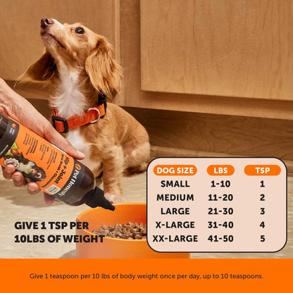 Dog Joint Supplement with Salmon Oil for Dogs - Ease Stiffness, Reduce Discomfort & Support Joint