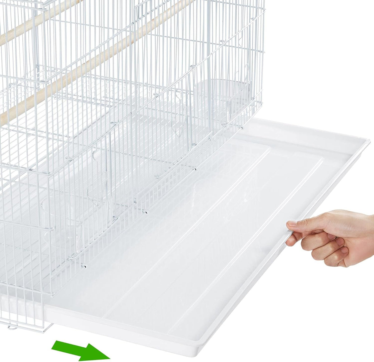 Yaheetech 30-inch Stackable Flight Bird Cages for Parakeets Cockatiels Conures Finches Budgies