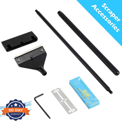 Algae Scraper for Glass Aquariums, Fish Tank Cleaner, Aquarium Algae Scrapers with 10 Stainless
