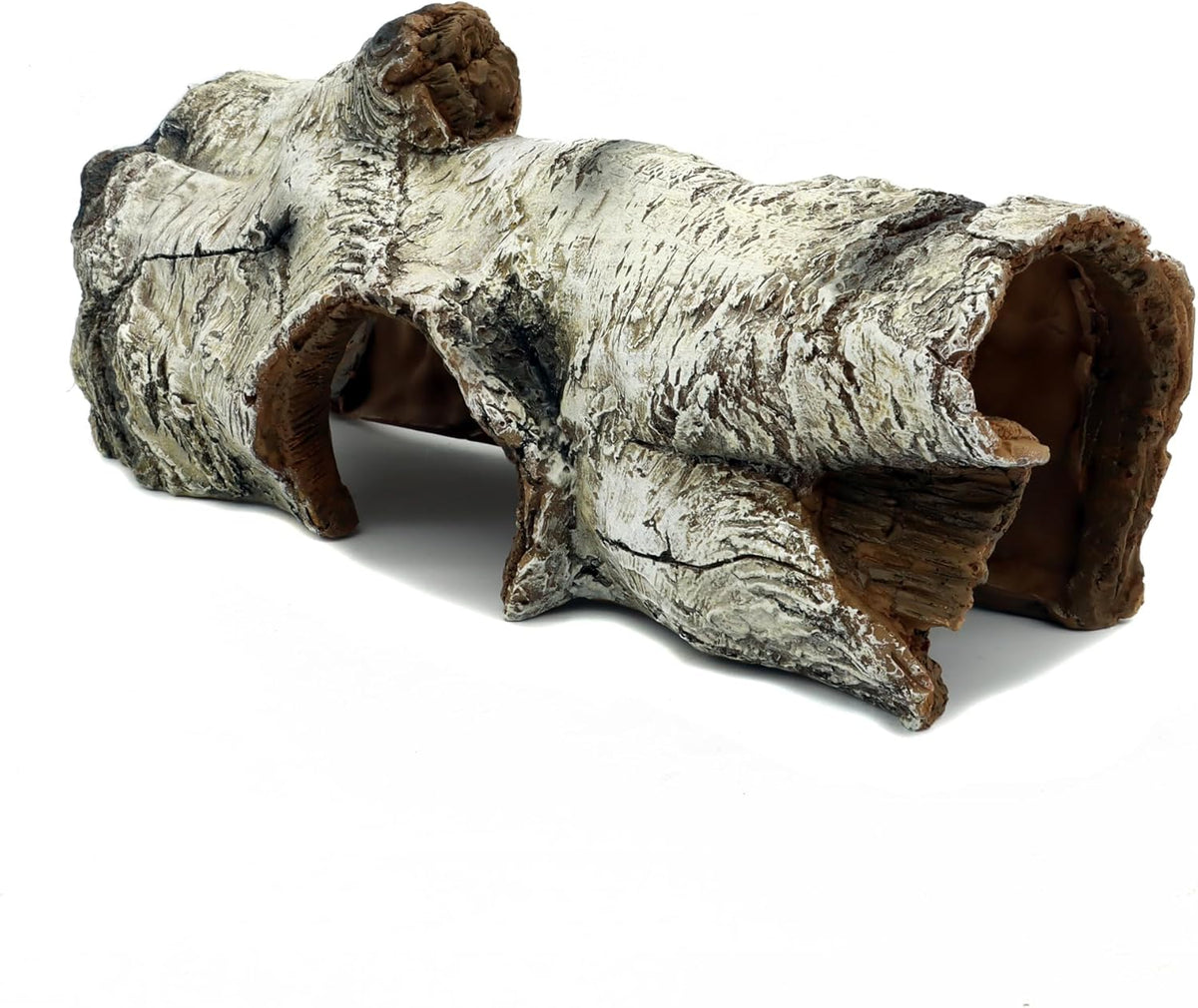 JIHAQUA Aquarium Resin Bark Terrarium Decor, Lizard, Snake or Reptile Hide,Lizard, Spider and