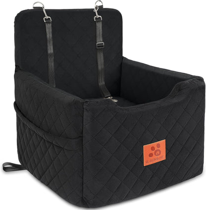 Dog Car Seat for Small/Medium Dogs Under 35lbs,Memory Foam Dog Booster Seats,Detachable and