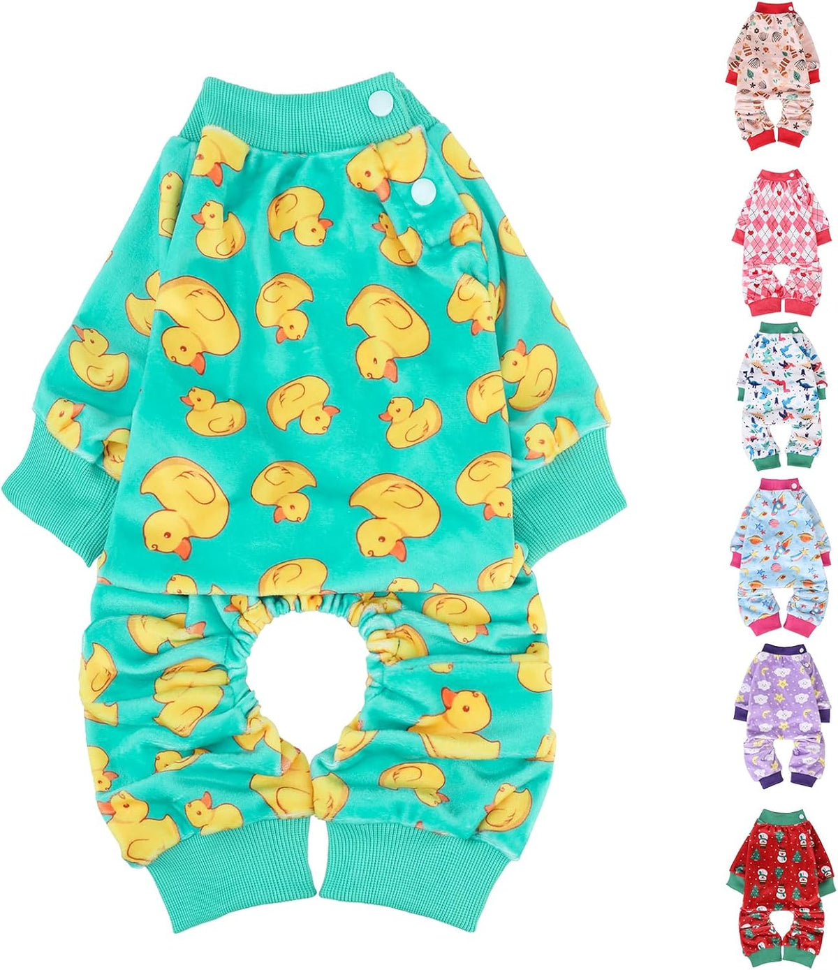BEAUTYZOO Dog Pajamas Large Sized Dog, Summer Doggie Pajamas for Boy Girl, Soft Strechy Cotton