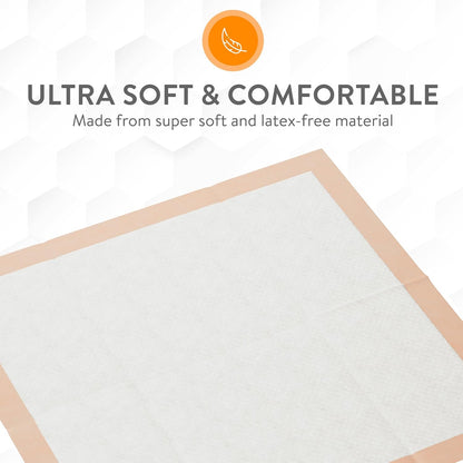Inspire Extra Large Super Absorbent Disposable Bed Pads for Incontinence Ultra Thick and Absorbent